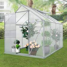 Växthus Oisterwijk med Fundament 250x190 cm