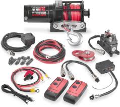 Warrior Ninja Elektrisk Vinsch 200 lb 12V