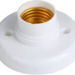 78mm E27 Flat Lamphållare - Extern Konverterare