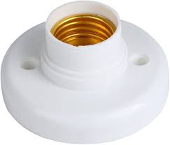 78mm E27 Flat Lamphållare - Extern Konverterare