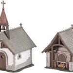 Faller FA130571 Kapell och Bakhus Modellbyggsats
