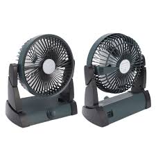 Bärbar USB-fläkt med LED och 2 hastigheter