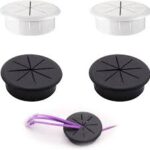 Flexibla Kabelgenomföringar i Plast - 4-pack