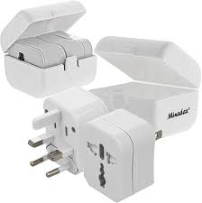 Impulsfoto 2x Reseadapter - Universell 3-delad