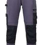 Work IDEA Dam Stretcharbetsbyxor med Cordura – Smal Passform