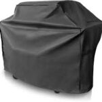 Grillöverdrag CoverUP! 80x65x115 cm – Väderbeständig BBQ-skydd med receptbok – Svart