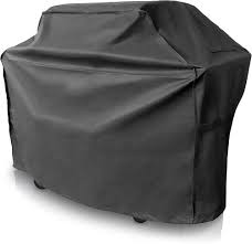 Grillöverdrag CoverUP! 80x65x115 cm – Väderbeständig BBQ-skydd med receptbok – Svart