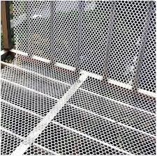 Vitt Stålstängsel för Trädgård