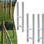 Ikodm H-ankare 101 mm - 6 stycken H-stolpar