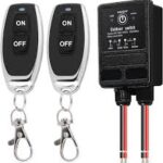 Vattentät fjärrstyrd strömbrytare 12V DC 30