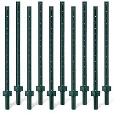 Gtongoko 3 fot Metallstaketstolpe - 10-pack U-stolpar