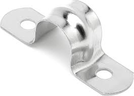 ORTAVA 10-pack U-rörklämmor Ø 8 mm
