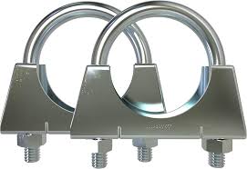 2-pack M8 Rörklämmor Ø 38–76 mm (2 st Ø 60 mm)