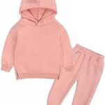 KKvoPiQ Handgjorda Unisex Långärmade Byxset för Barn