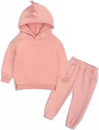 KKvoPiQ Handgjorda Unisex Långärmade Byxset för Barn