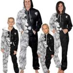 HGYJ Unisex Onesie för Förälder och Barn