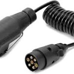 QWORK® 2M Förlängningskabel för Släpvagnar 7-13 Stift