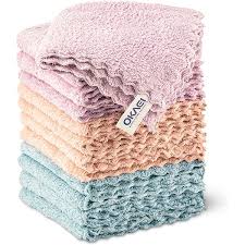 OKAEI Mikrofiber Kantslösa Ultrasoniska Rengöringsdukar