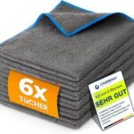 Carbigo® Professionella Mikrofiberdukar - 220 GSM för Skonsam Polering