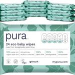 100% Plastfria Ekologiska Baby Wipes - Resestorlek