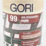 Gori 99 Trä- och Utomhusfärg - 0
