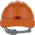 JSP EVO2 Ventilerad Säkerhetshjälm med Glidspärr - Orange