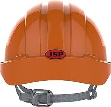 JSP EVO2 Ventilerad Säkerhetshjälm med Glidspärr - Orange