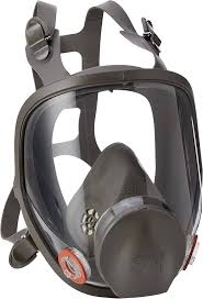 3M Återanvändbar Full Face Mask 6800 - Skydd mot Ånga och Partiklar