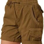 Trendiga Stretch Cargoshorts för Dam