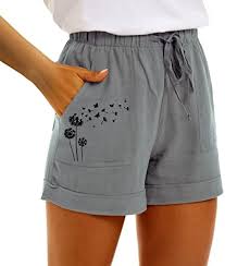 Casual Arbetsshorts med Spetsar - Svala och Bekväma