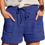Eleganta Högmidjade Arbetsshorts för Sommaren