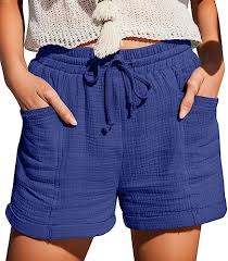 Eleganta Högmidjade Arbetsshorts för Sommaren