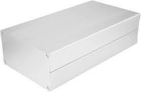 Elektronisk Kapsling i Aluminium - DIY Kretskort 55x106x200 mm