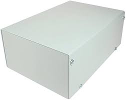 Aluminium UBOX 155x105x60 mm - Metallkapslingar 19 tum