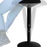 Backerz Ergonomisk Kontorspall - Justerbar Höjd 55-80 cm