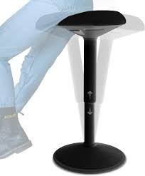 Backerz Ergonomisk Kontorspall - Justerbar Höjd 55-80 cm