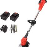 36 V Elektrisk Gräsklippare 2 i 1 med 4000 mAh Batteri