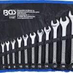 BGS 1197 | U-ringnyckel-sats 12 delar 6-22 mm