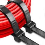 Kraftiga Svarta Buntband 450 mm - UV-beständiga för Kabelhantering