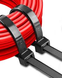 Kraftiga Svarta Buntband 450 mm - UV-beständiga för Kabelhantering