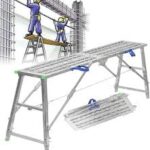 Justerbar Trappstege 180 cm med Plattform