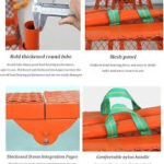 XiRah Bärbar Hopfällbar Stegplatta