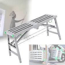 Fällbar byggnadsställning med plattform