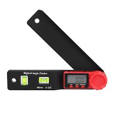 Digital linjal med automatisk avstängning och LCD-skärm