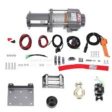 12V 3600Lbs Elektrisk Vinsch med Stålkabel