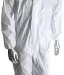 RS PRO Engångsoveraller XL Vit med Huva - Unisex