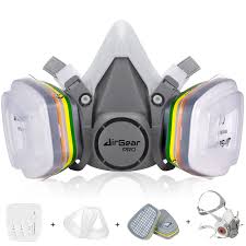 AirGearPro M-500 - Andningsskydd med ABEK1-P2-filter