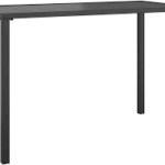 VidaXL Trädgårdsbord Antracit 110x54 cm i Stål