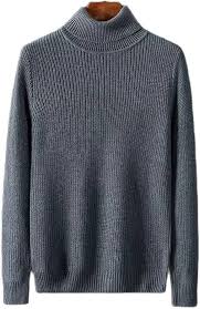 Stilren Turtleneck Kappa för Herr