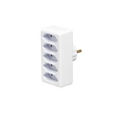Multikontakt Adapter med Skyddsfunktion